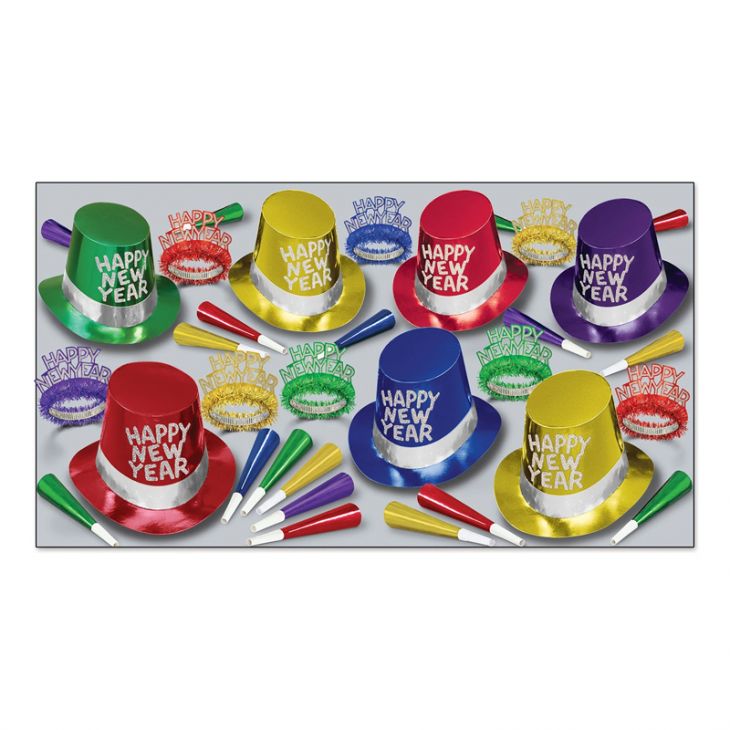Party Kit: New Year's Eve 42nd Street Assortment for 50 main image